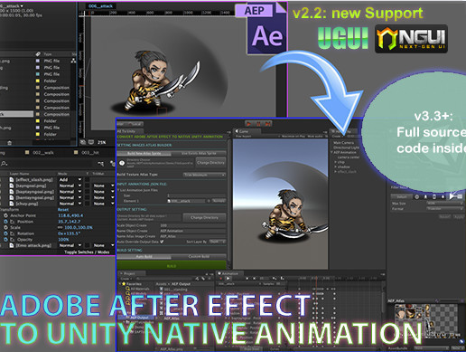 AE2Unity After Effect To Unity Animation – Free Download