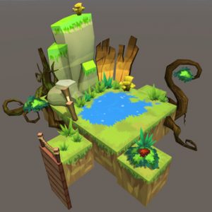 Cartoon Style Fantasy Environment Pack – Free Download