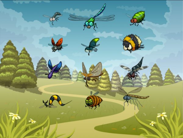 Funny Flying Bugs – Free Download