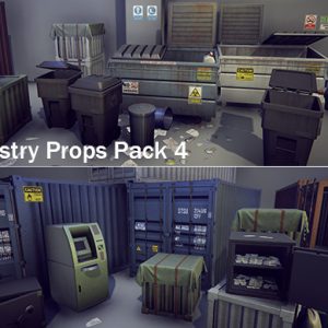 Industry Props Pack 4 – Free Download