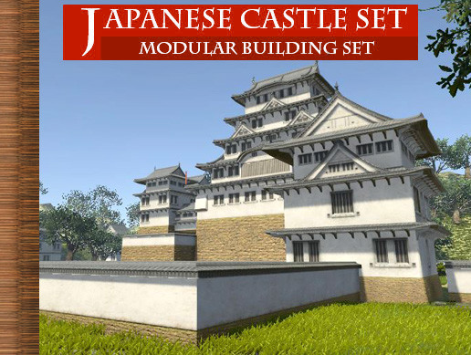 Japanese Castle – Modular Set – Free Download