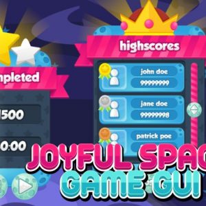 Joyful Space – Game GUI – Free Download
