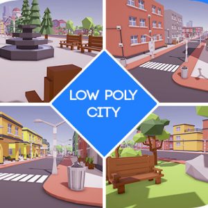 Low Poly City Asset – Free Download