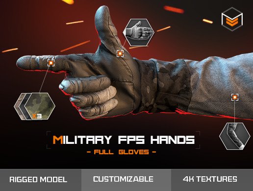 Military Fps Hands Full Gloves Free Download Get It For Free