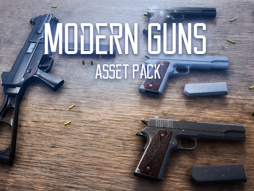 Modern Guns Pack – Free Download
