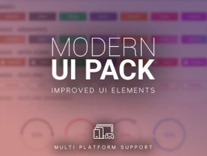 Modern UI Pack – Free Download – Unity Assets FREEDOM CLUB