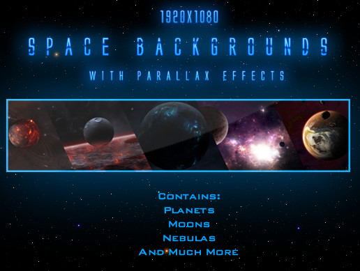 Parallax Space Background Multipack – Free Download