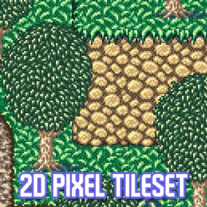 2D Pixel Tileset – Free Download