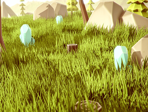 AAA Low Poly Forest – Free Download
