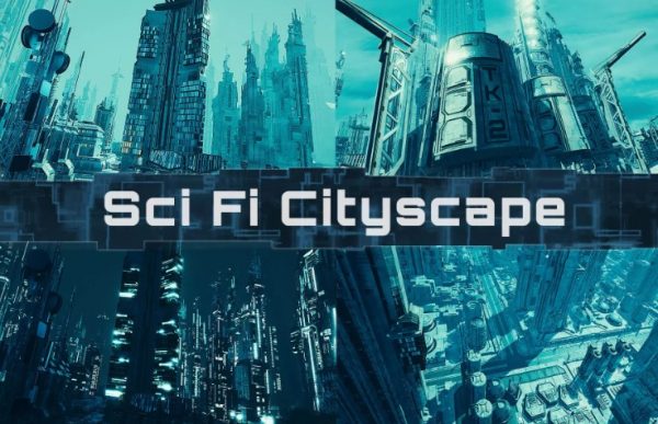 Sci Fi Cityscape – Free Download