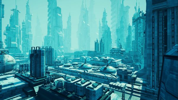 Sci Fi Cityscape – Free Download