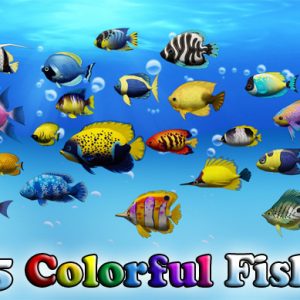 Colorful Sea-Fish Pack – Free Download