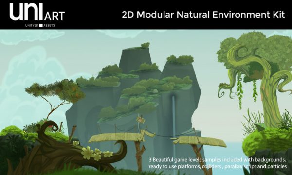 UniArt 2D Modular Natural Environment Kit – Free Download