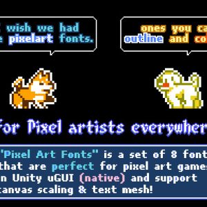 Pixel Art Fonts – Free Download