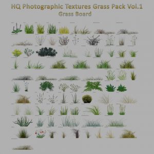 HQ Photographic Textures Grass Pack Vol.1 – Free Download