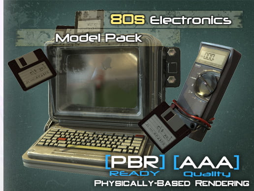80s Electronics Model Pack (PBR READY)