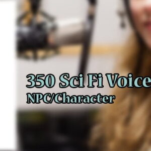 350 Sci-fi NPC Voices